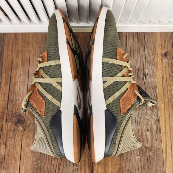 Olukai Mio Li Sneakers Mens Size 9 Hunter Green Lava Rock Lifestyle Shoes 10440 main image 6